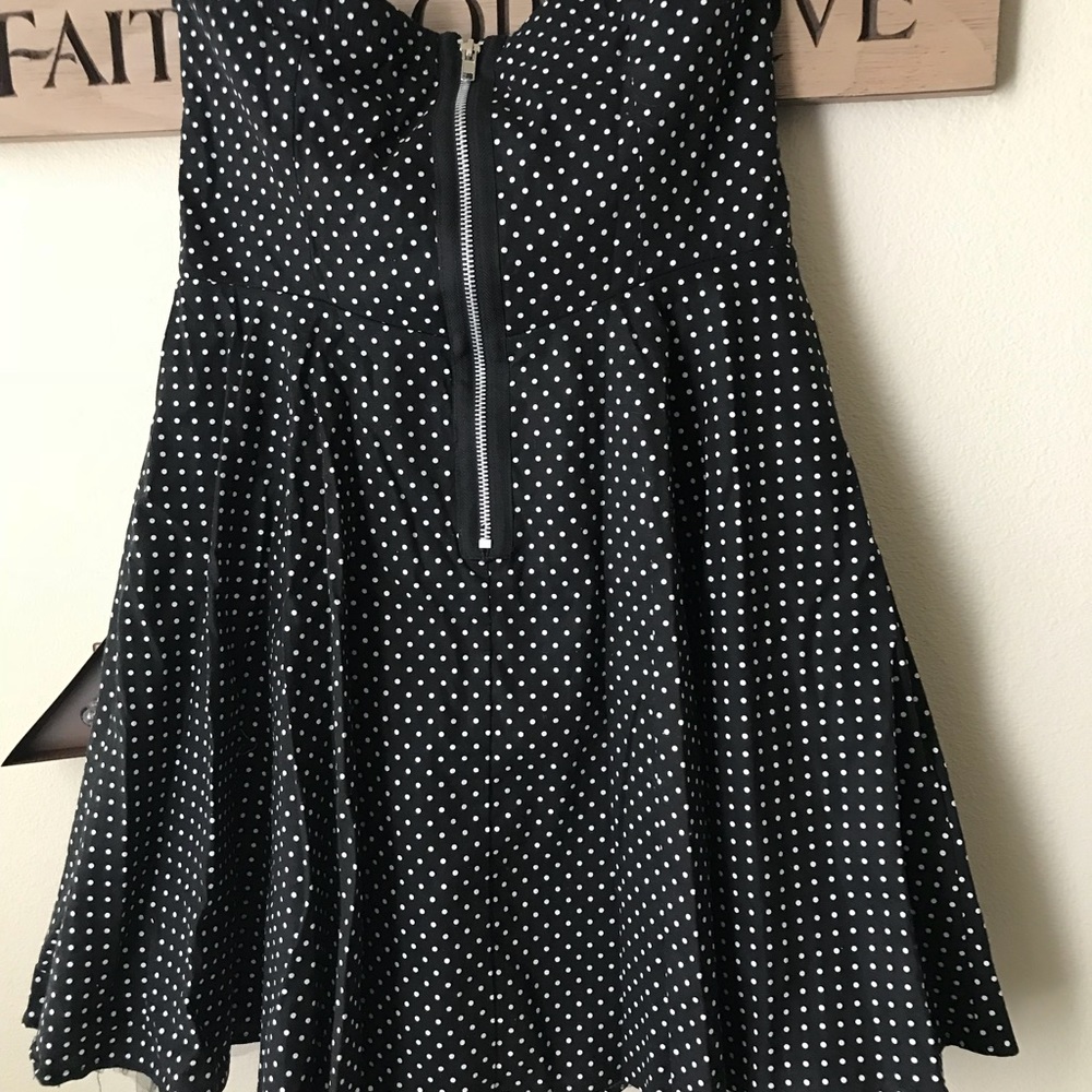 Strapless Skater Dress